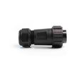 Connecteur cylindrique, Fiche, 7 Contacts, 15A, 500V, IP68